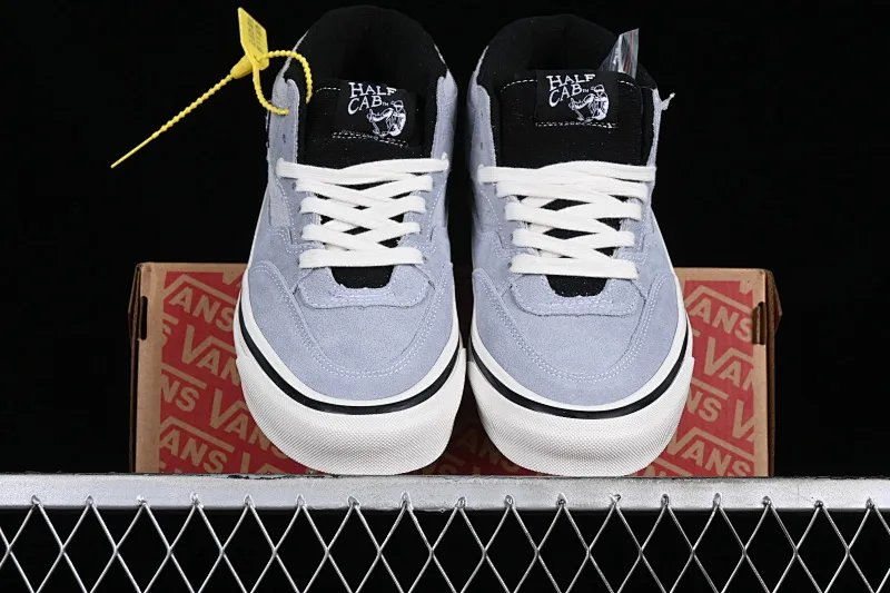 All categories Vans Vans series Vans Mid Vans China Vans Half Cab 33 DX Anaheim series Gray retro casual skate shoes VN0A5KX68EI